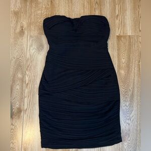 Vero Moda Strapless Black Dress